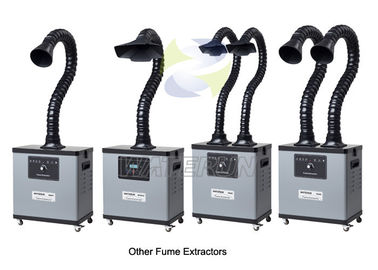 De intelligente Trekker van de Soldeerseldamp met de Extractiesysteem van de Digitale Vertonings200w Damp